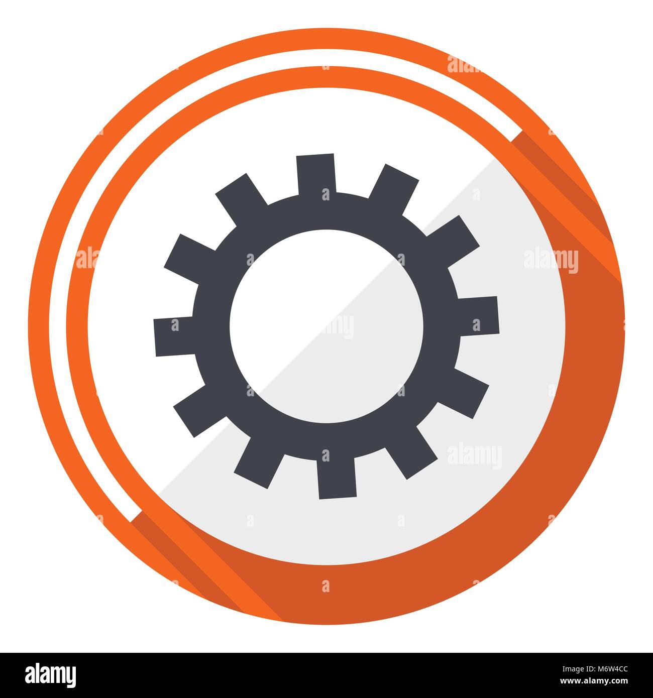 Gear vector icon Stock Vector Image & Art - Alamy