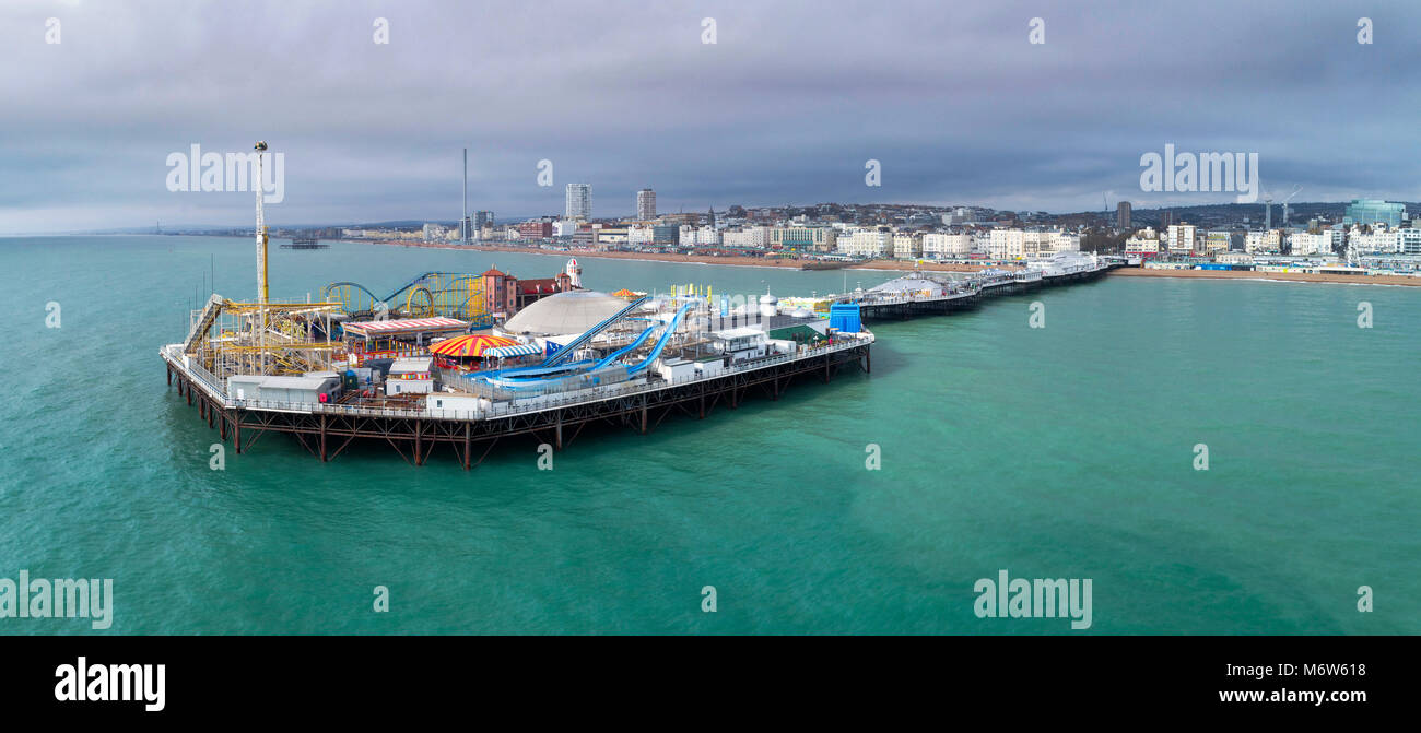 Brighton pier aerial hires stock photography and images Alamy