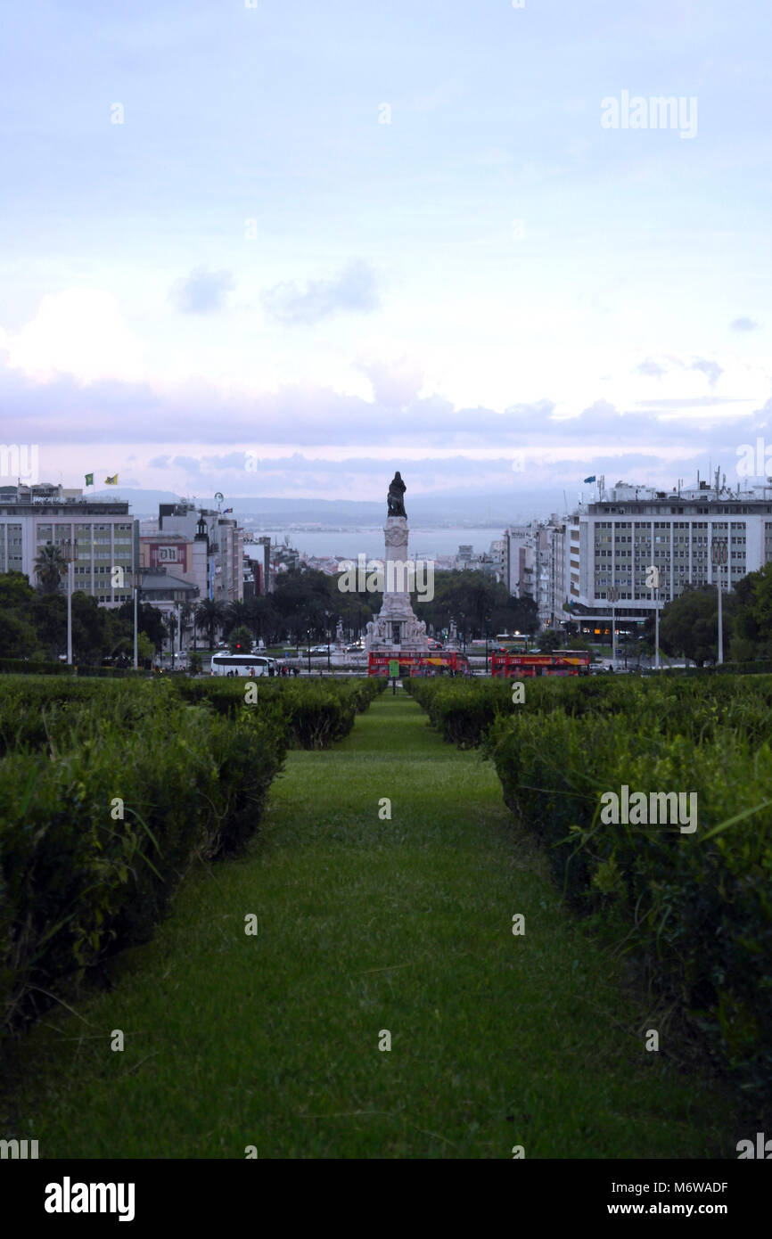 Edward VII Park, Lisbon, Portugal Stock Photo Alamy