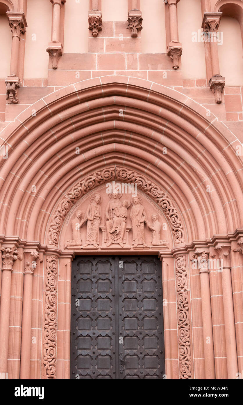 Marienkirche, Gelnhausen, Hessen, Deutschland, Europa Stock Photo