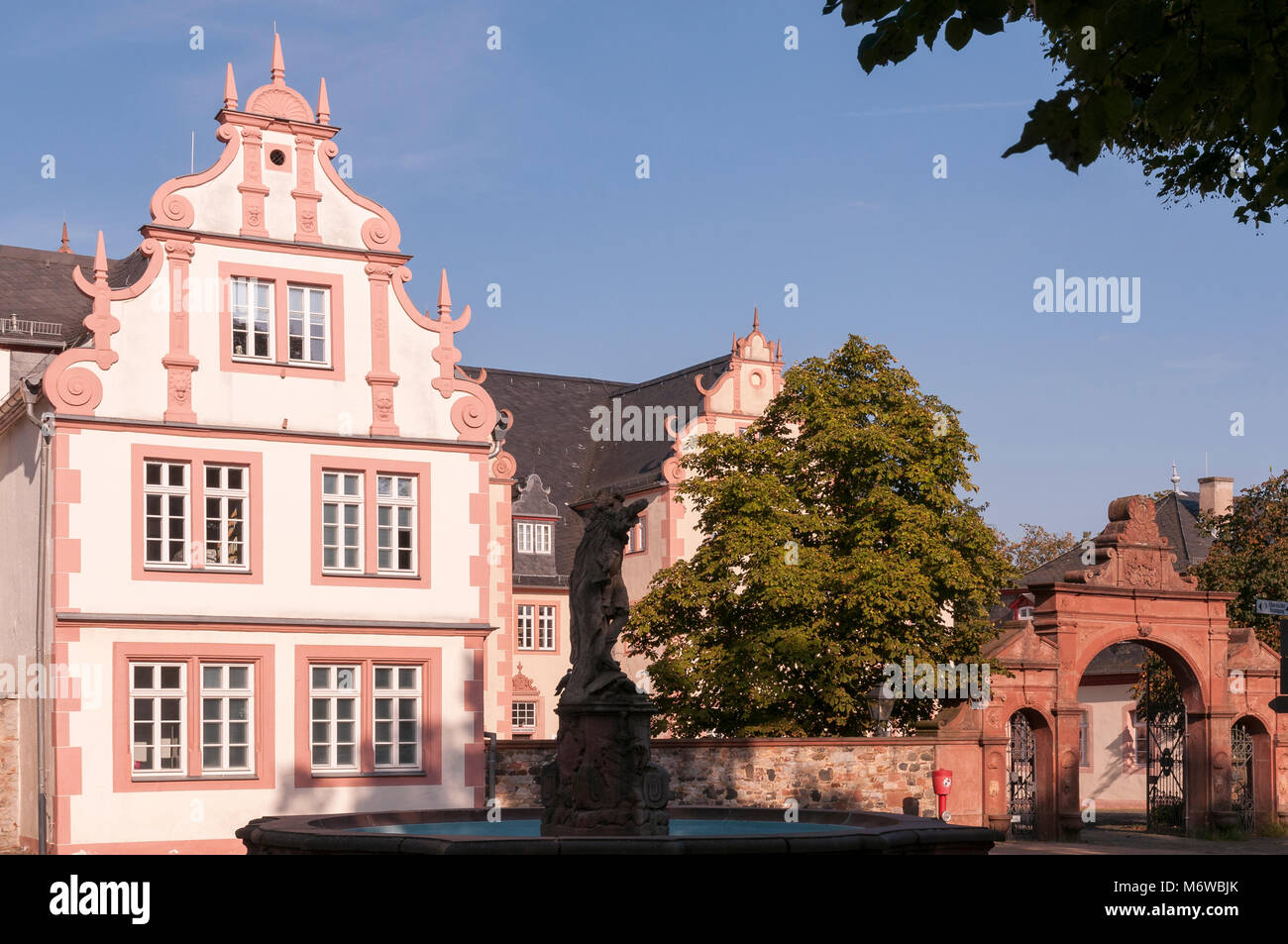 Friedberg Schloss, Hessen, Deutschland, Europa Stock Photo