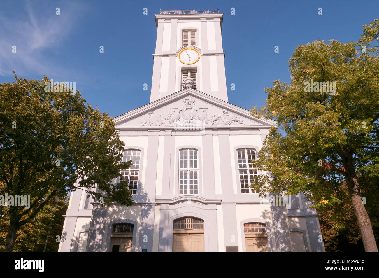 Burgkirche, Friedberg, Hessen, Deutschland, Europa Stock Photo