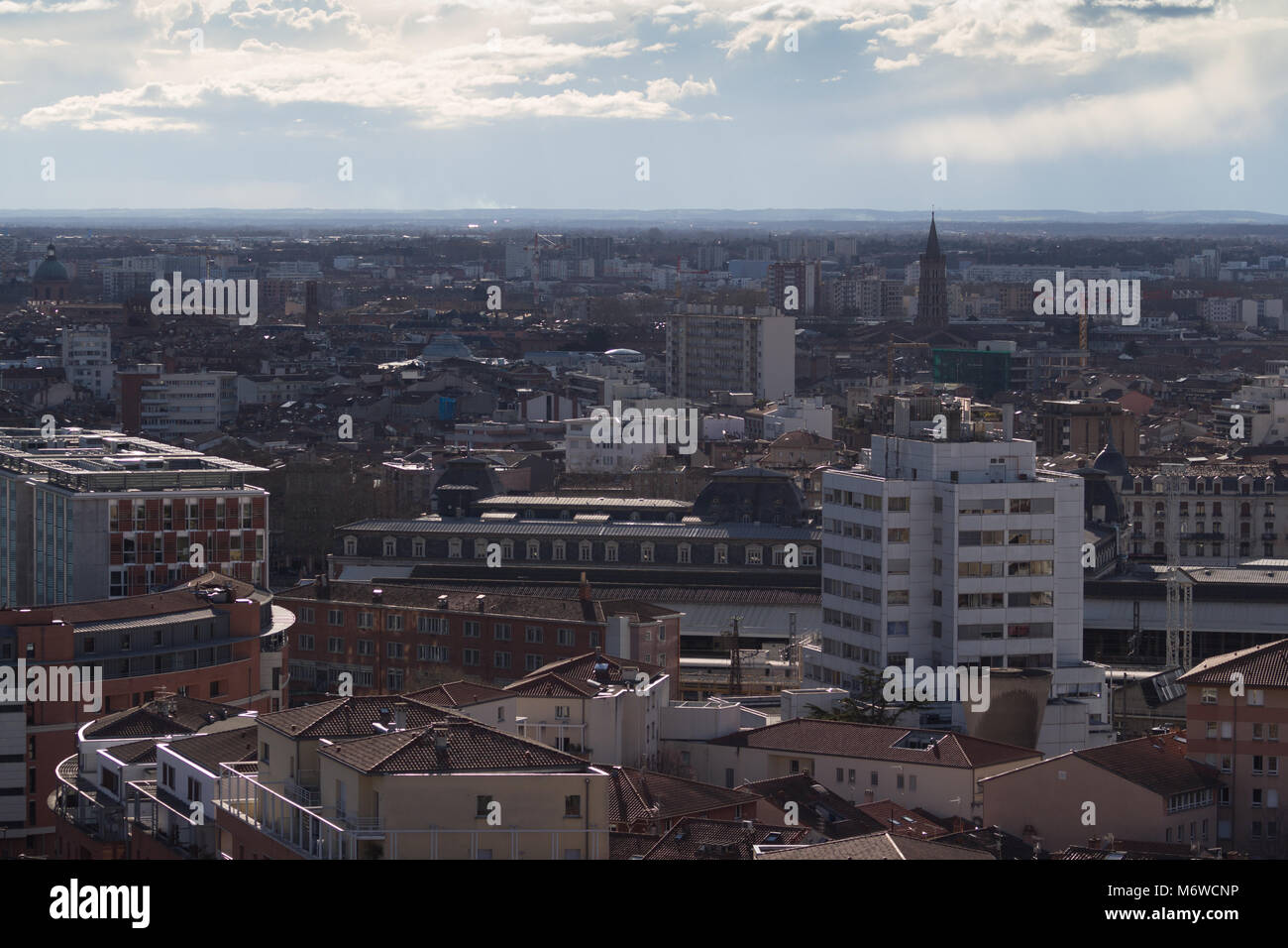 A view of Toulouse, France. Stock Photo