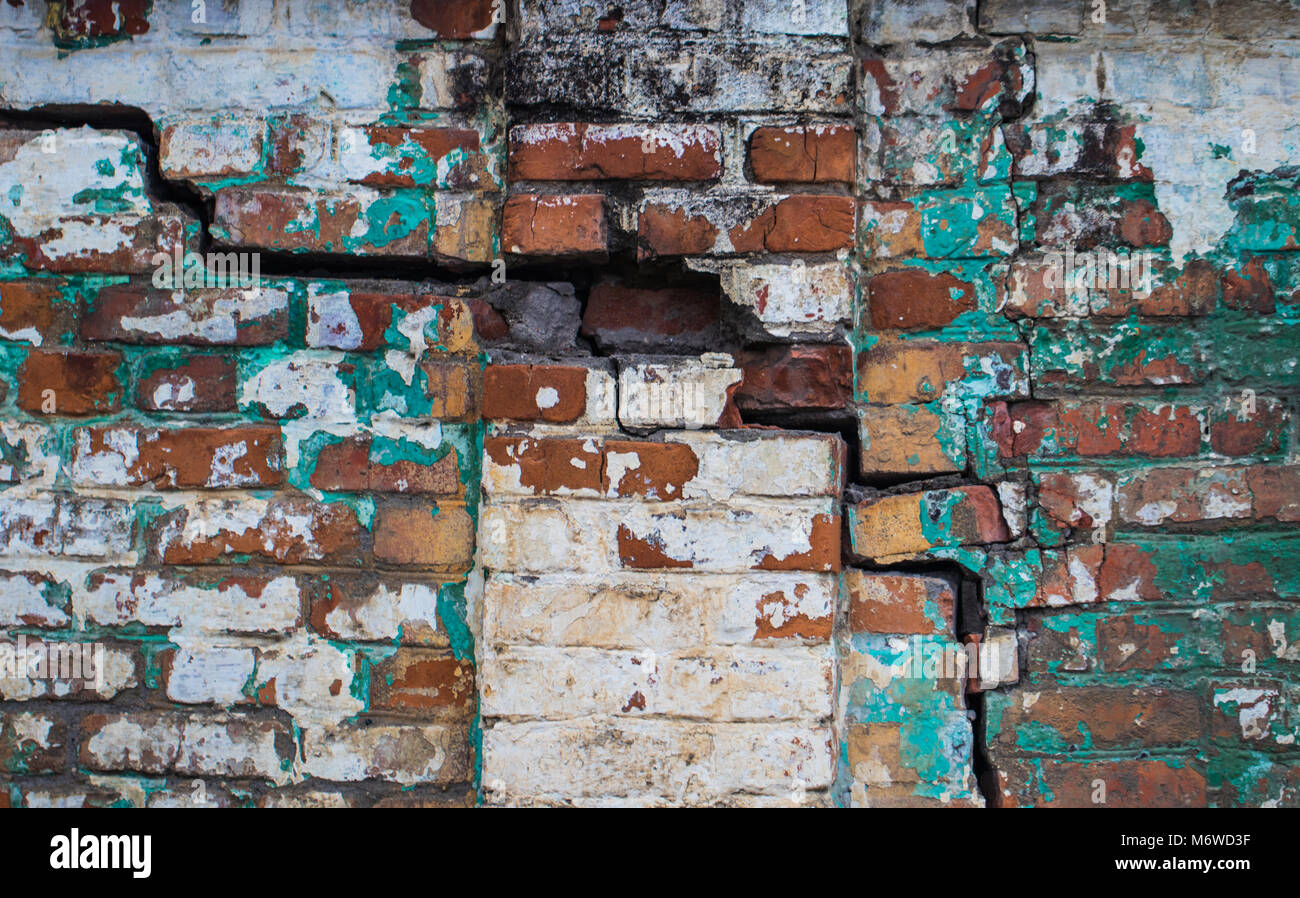 old green brick wall texture for background Stock Photo - Alamy