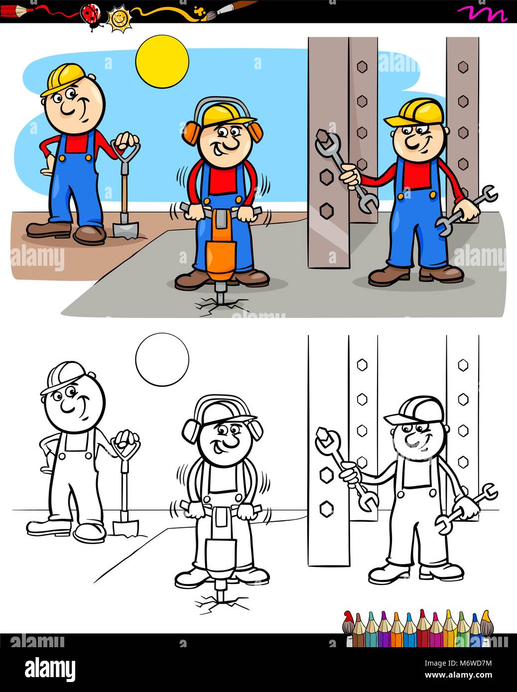 https://c8.alamy.com/comp/M6WD7M/cartoon-illustration-of-manual-workers-or-builders-characters-group-M6WD7M.jpg