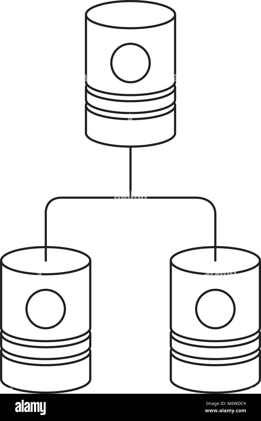 barrels network pyramid icon Stock Vector Image & Art - Alamy