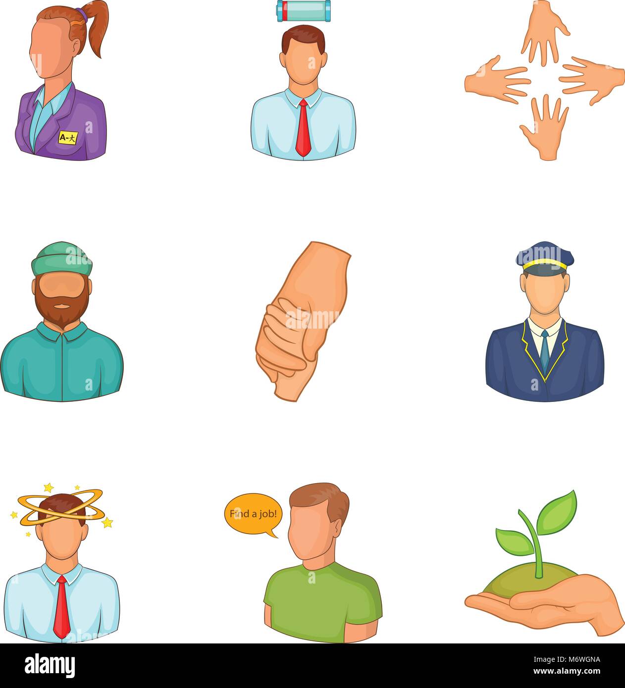 Spirit staff Stock Vector Images - Alamy