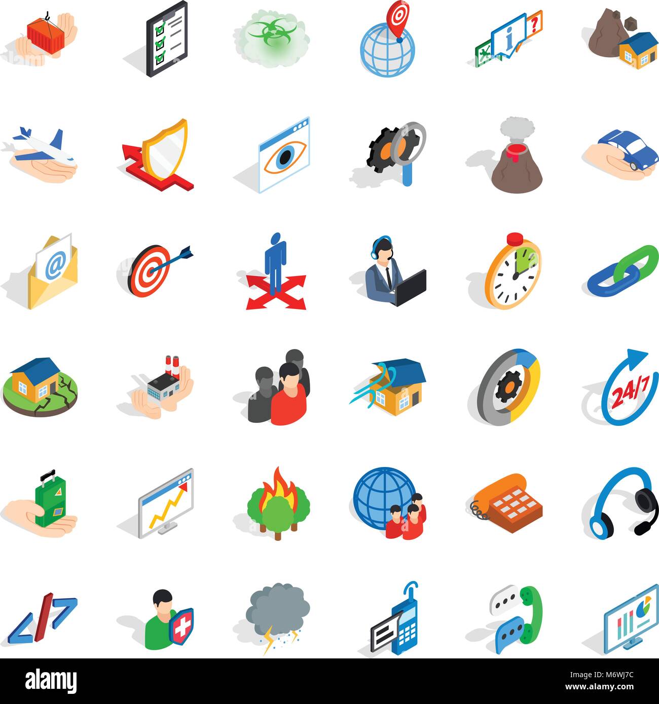 Card file project plan 3d Stock Vector Images - Alamy