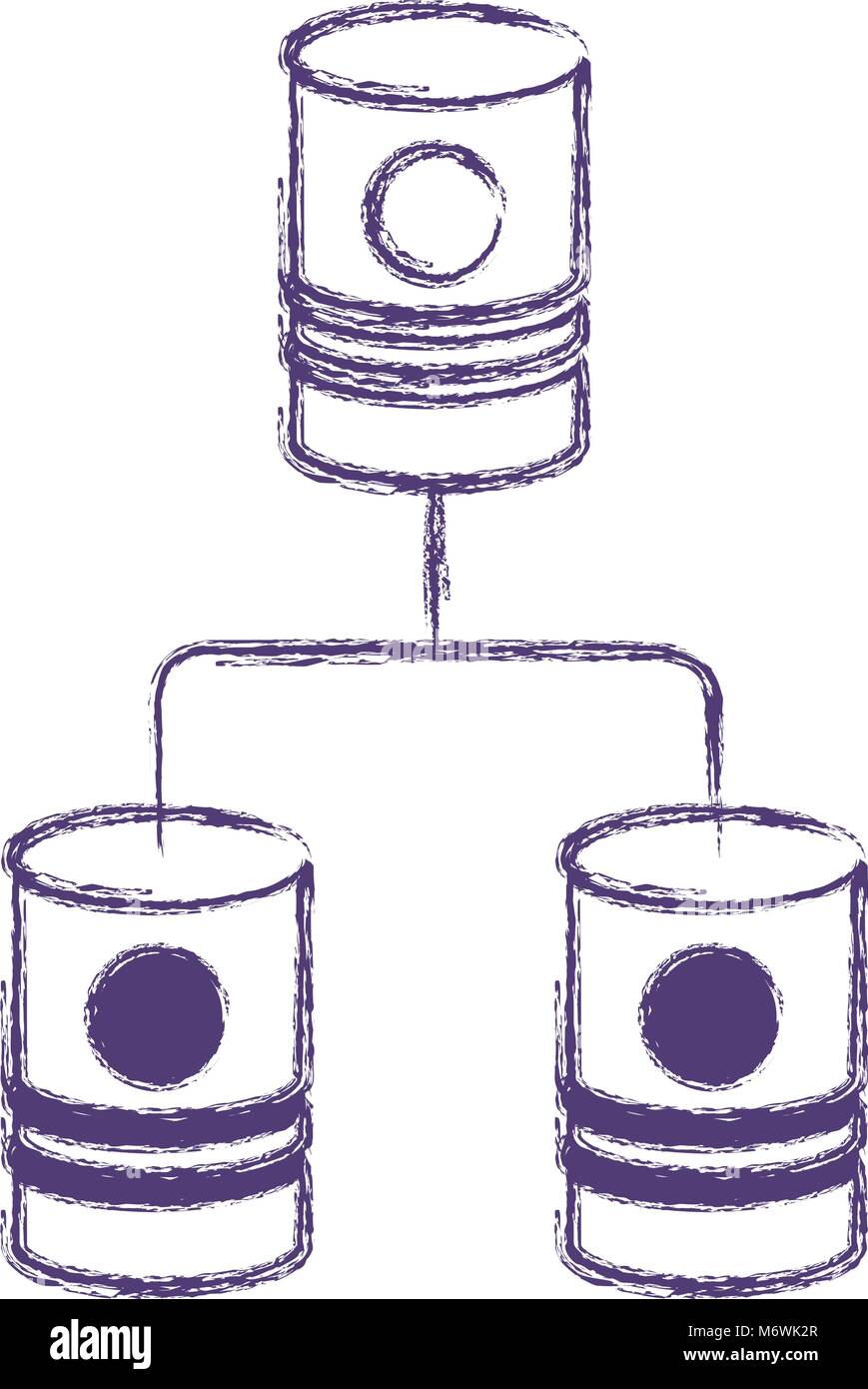 barrels network pyramid icon Stock Vector Image & Art - Alamy