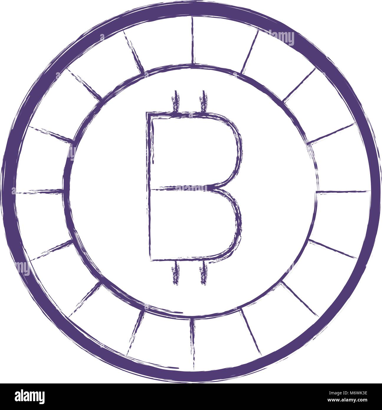 bitcoin money isolated icon Stock Vector Image & Art - Alamy
