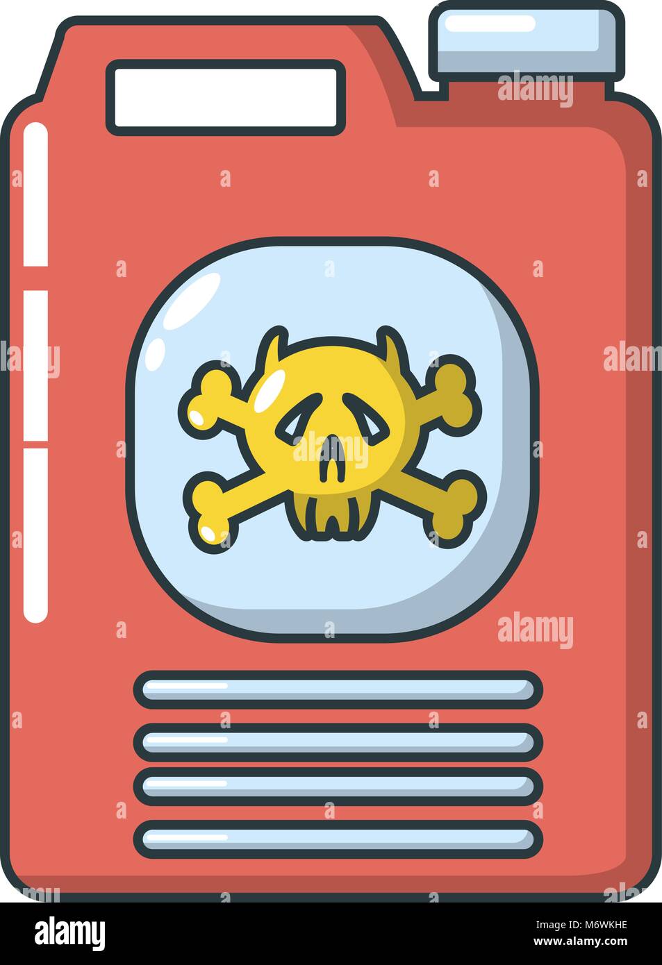 Canister icon, cartoon style Stock Vector Image & Art - Alamy