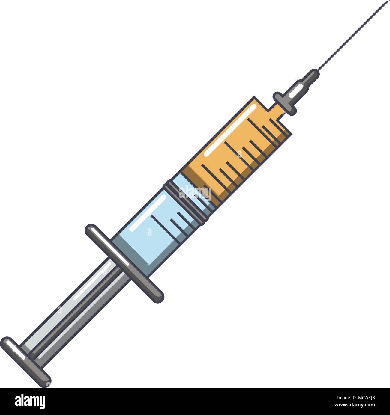 Empty syringe icon, cartoon style Stock Vector Image & Art Alamy