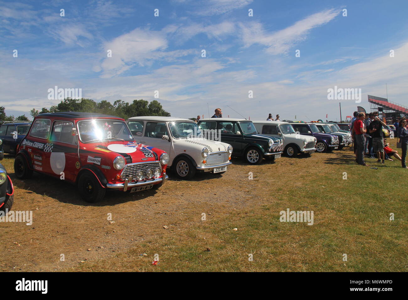 Mini Festival At Brands Hatch June 2015 Stock Photo