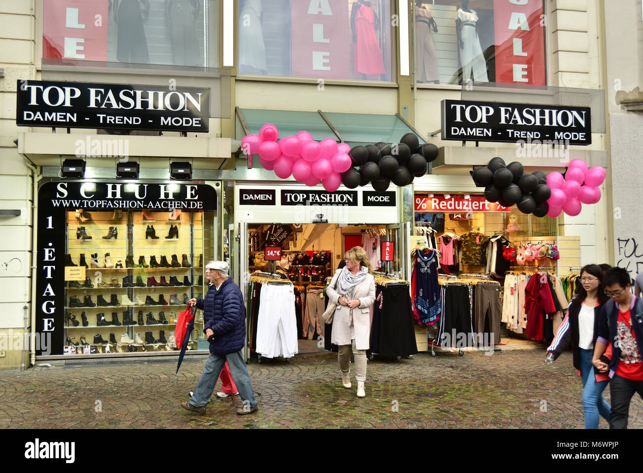 Top Fashion a clothing store in Aachen, Germany Stock Photo - Alamy