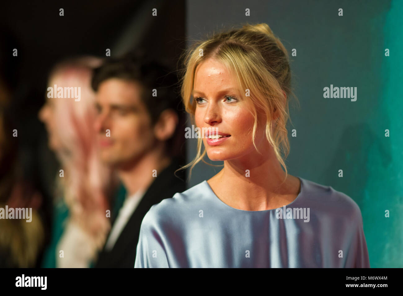 London, UK. 6th March, 2018.  Caroline Winberg attends the  European premiere of Tomb Raider at the Vue West End on March 6, 2018 in London, England. Credit: Gary Mitchell, GMP Media/Alamy Live News Stock Photo