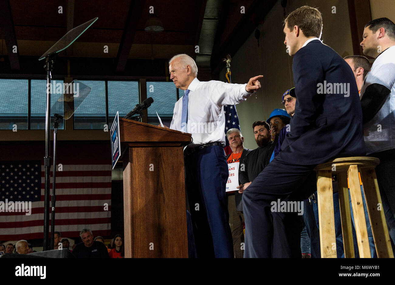 Pittsburgh, Pennsylvania, USA. 06th Mar, 2018. Vice President JOE BIDEN ...
