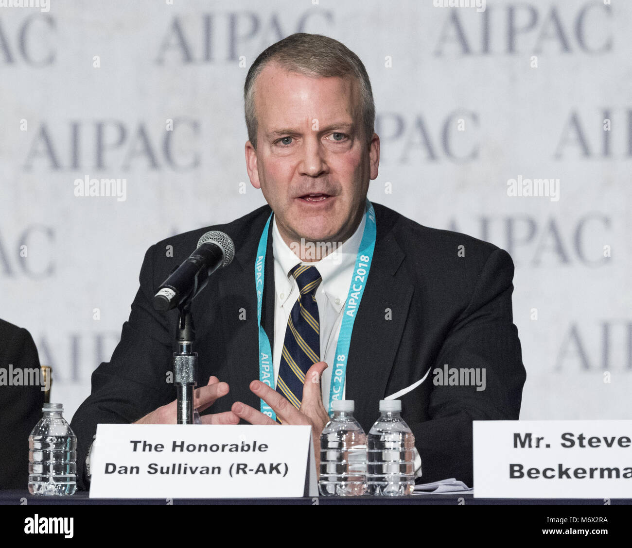 United states senator dan sullivan r alaska hires stock photography