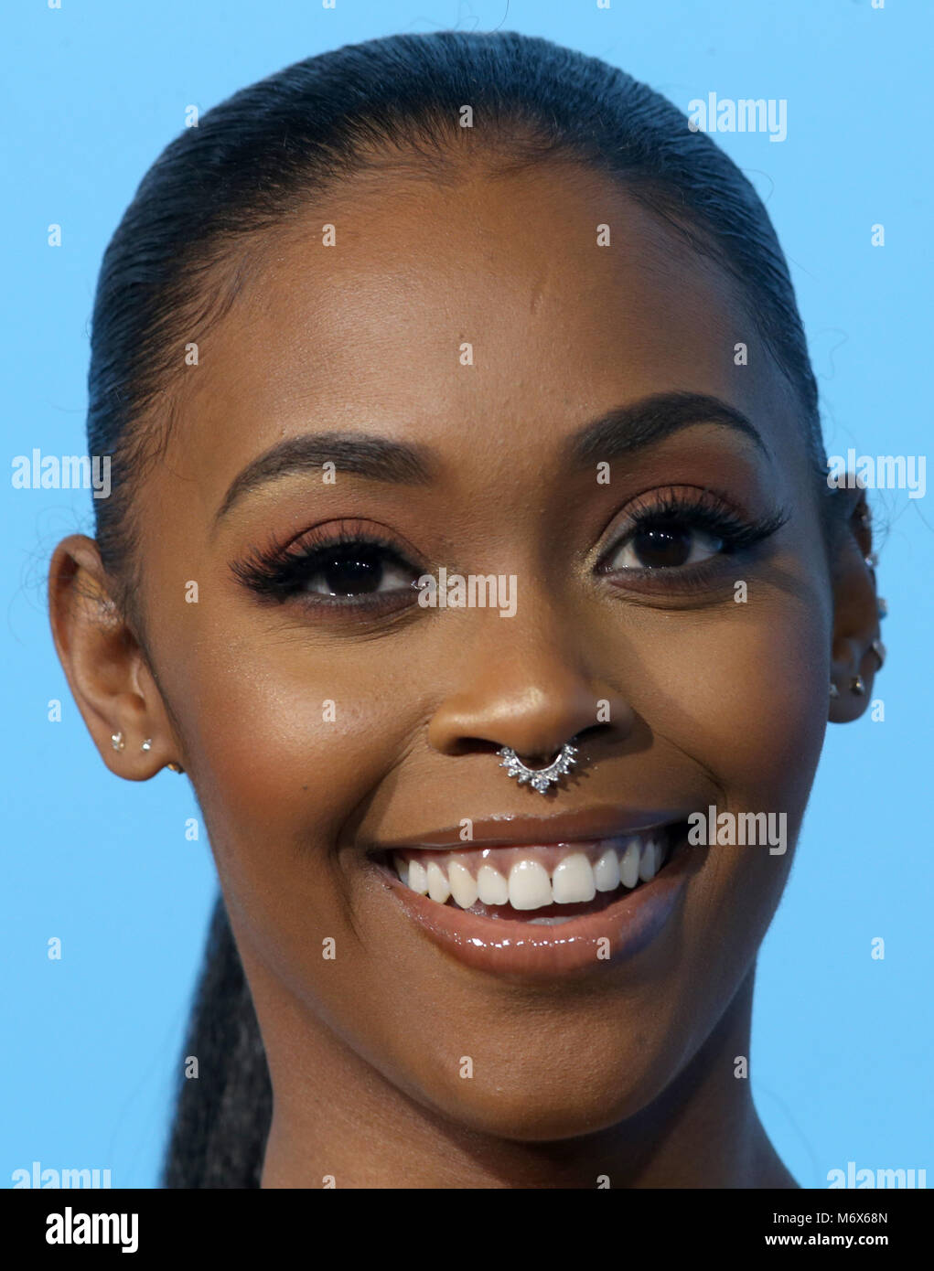 Los Angeles, Ca, USA. 6th Mar, 2018. Nafessa Williams, at the Woled