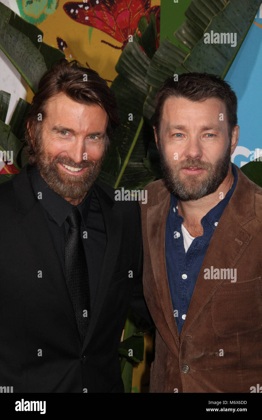 Sharlto Copley Joel Edgerton 03 06 2018 The World Premiere Of Gringo Held At L A Live Regal Cinemas In Los Angeles Ca Photo Cronos Hollywood News Stock Photo Alamy
