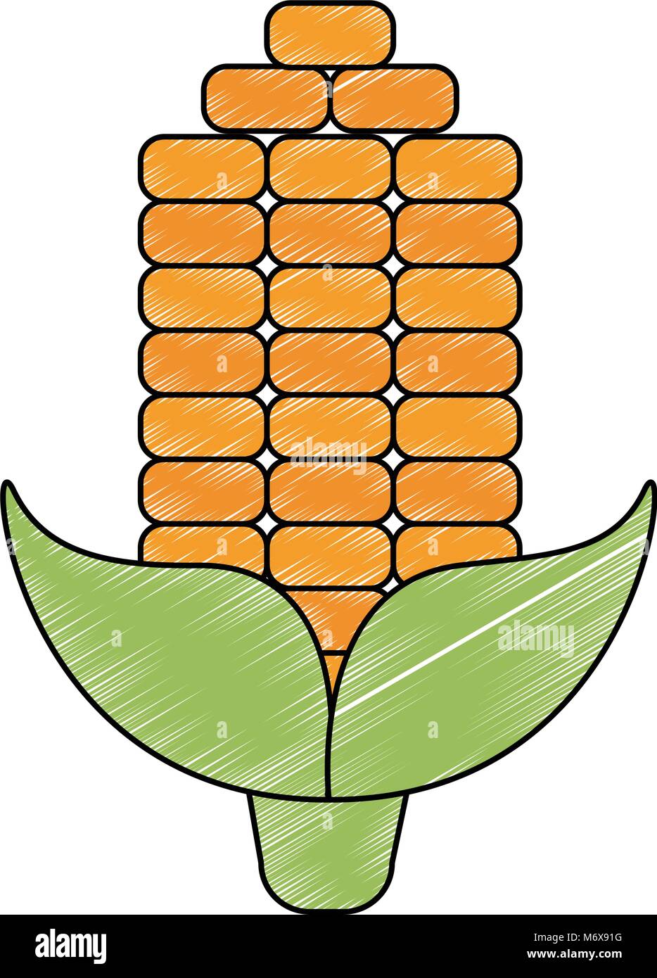 Corn vegetable isolated vector illustration graphic design Stock Vector ...