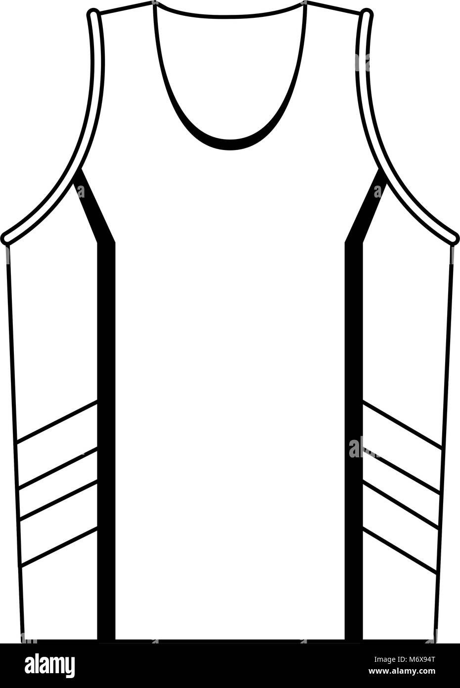 Basketball jersey Black and White Stock Photos & Images - Alamy