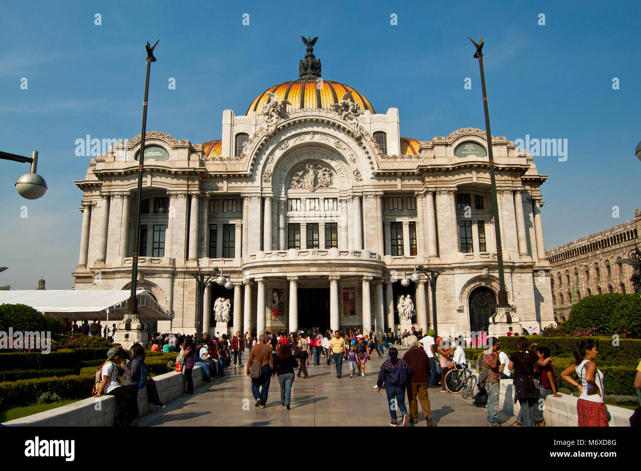 Palacio de Bellas Artes or Art Palace, Mexico City, CDMX Stock Photo