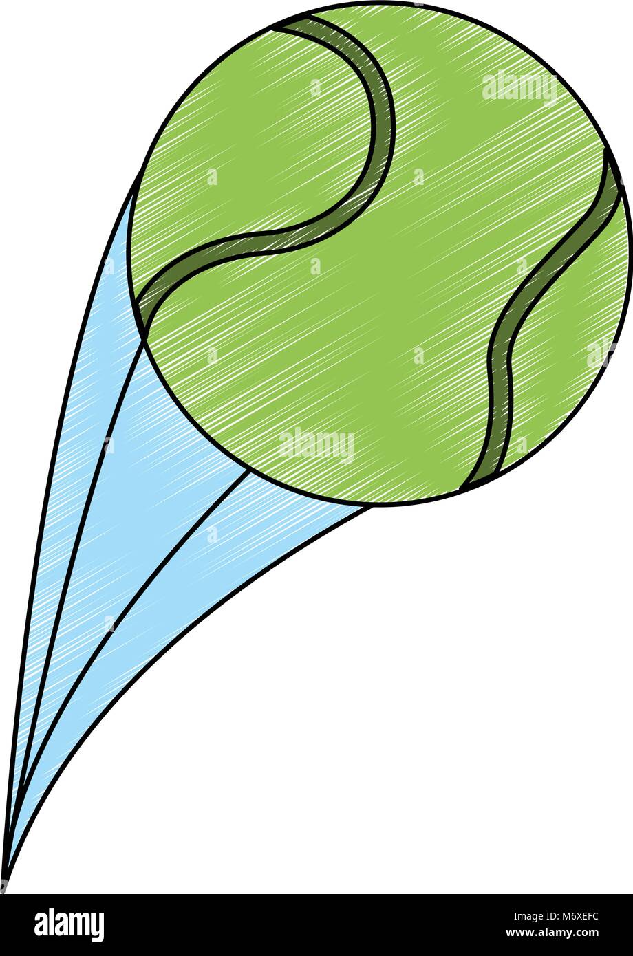 Tennis ball isolated Stock Vector Image & Art - Alamy
