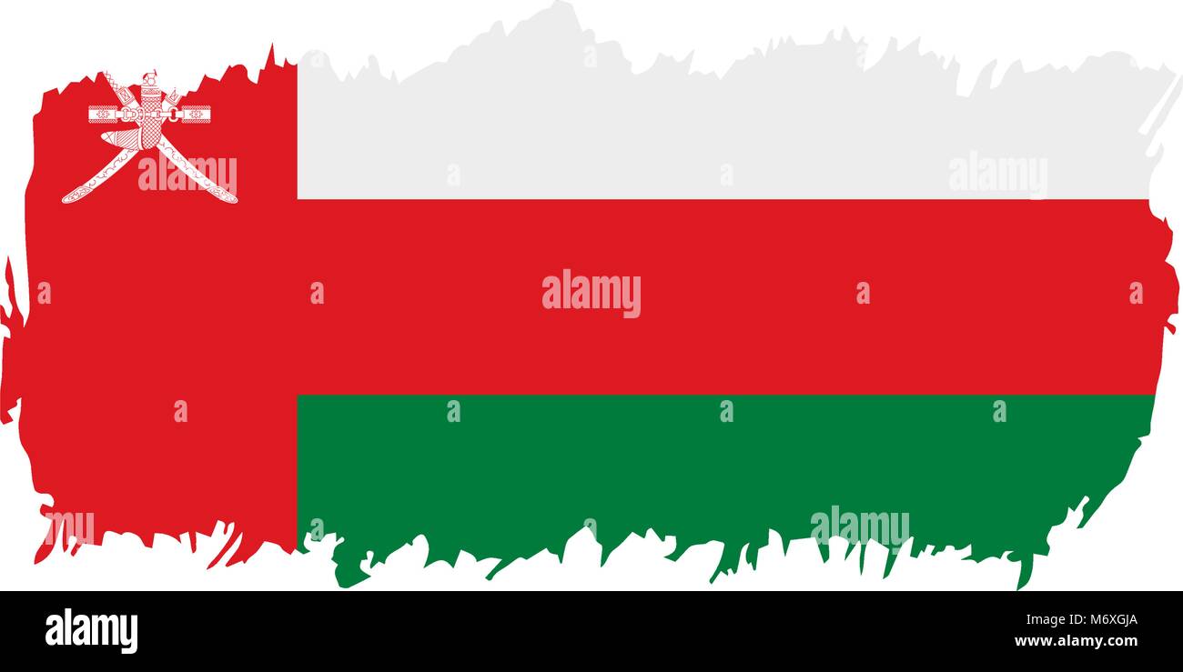 Oman flag, vector illustration Stock Vector Image & Art Alamy
