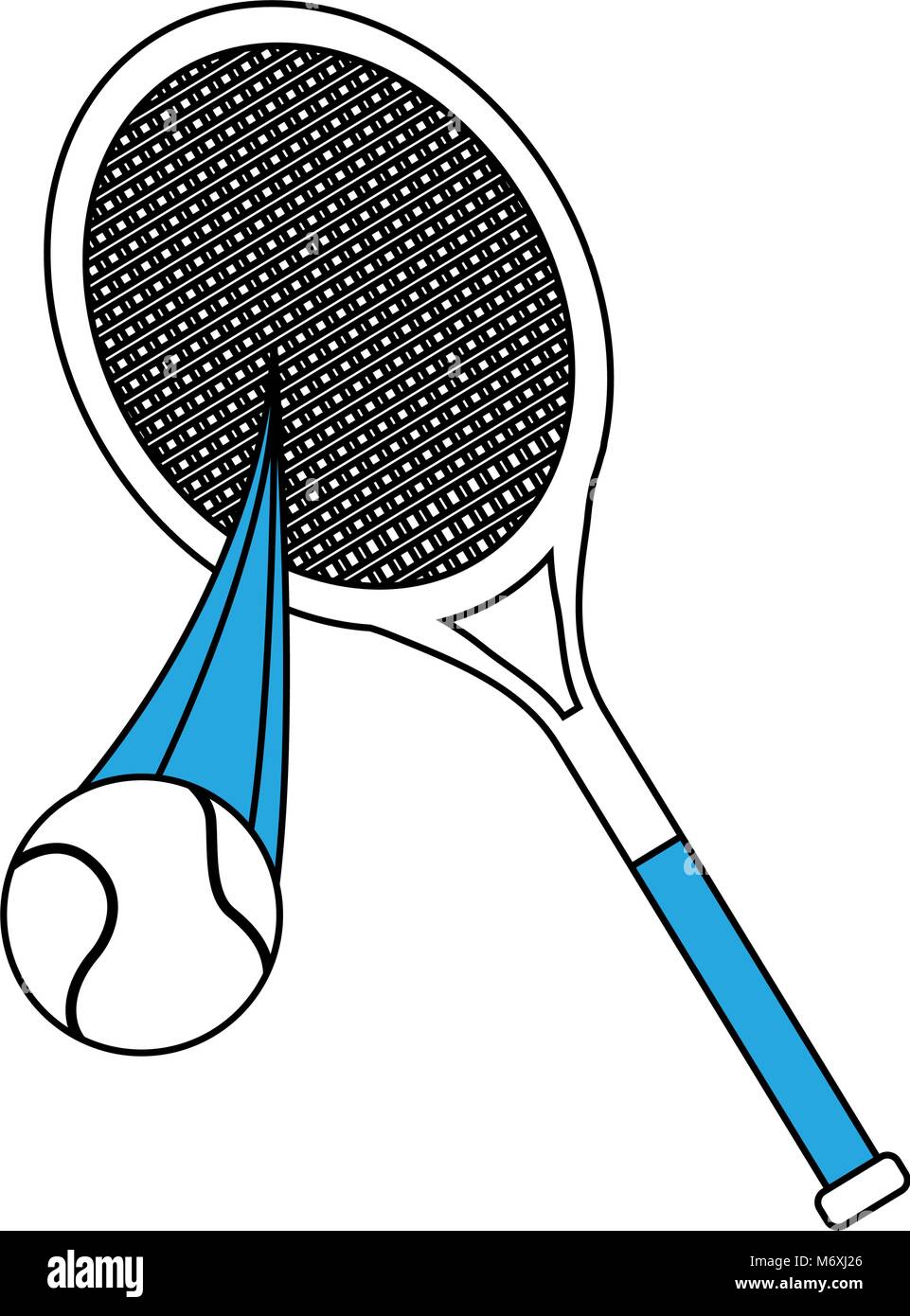 Tennis racket isolated Stock Vector Image & Art - Alamy