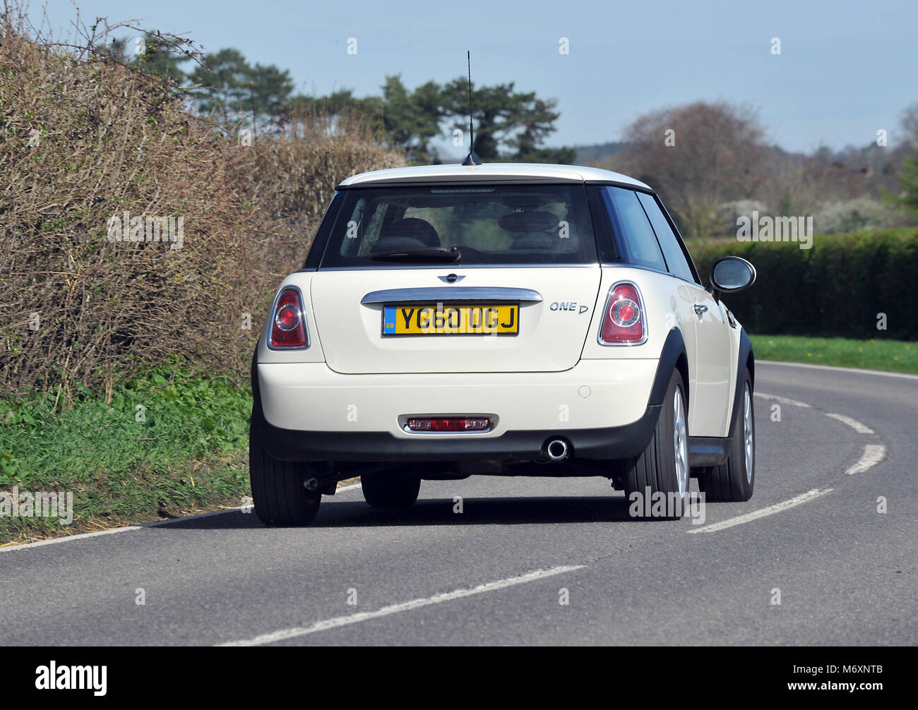 2011 Mini One D R56 shape diesel British premium small car Stock Photo