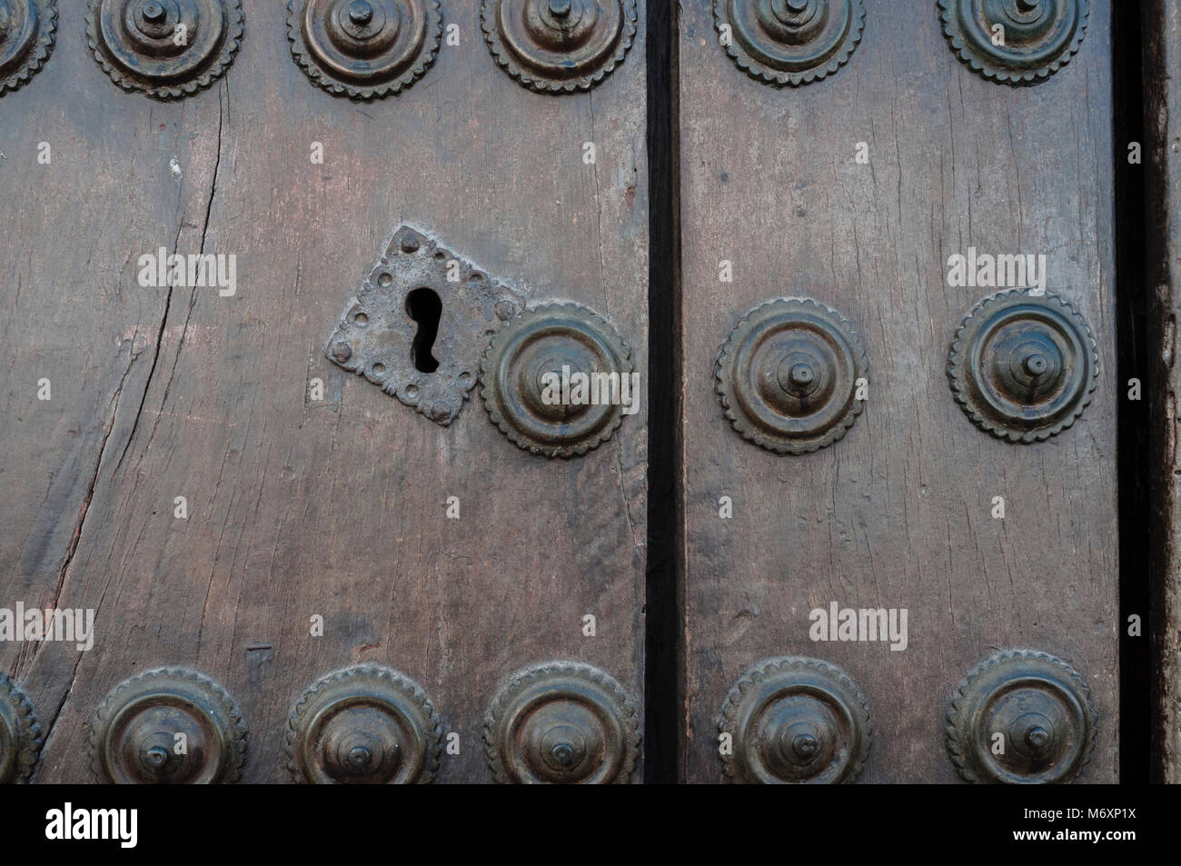 Bolt, Latch, Door lock, Cerradura, Cordoba, Andalucia, Spain Stock