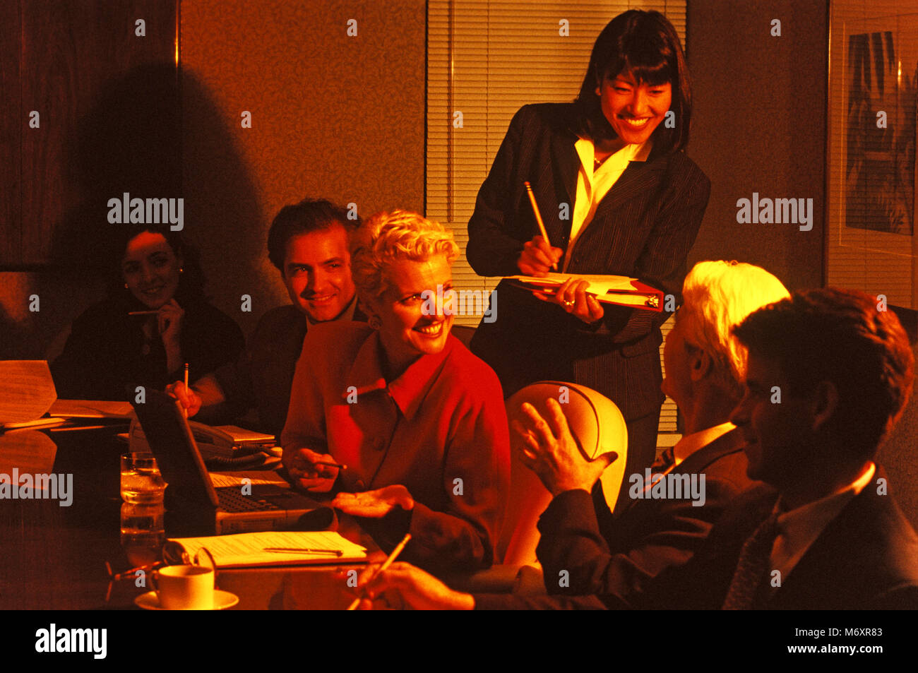Group of people wearing suit hi-res stock photography and images - Alamy