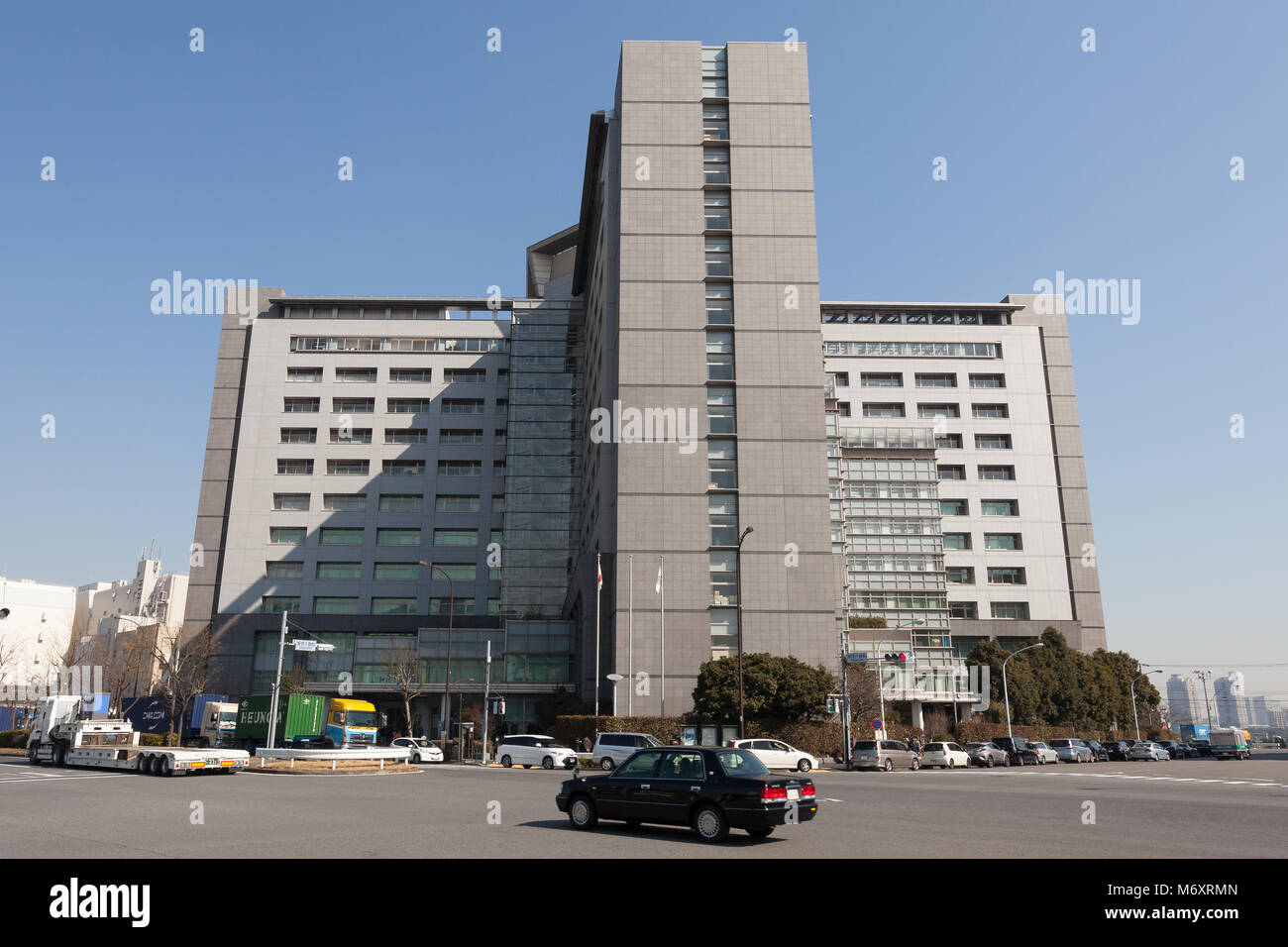 The Tokyo Regional Immigration Bureau Office in Konan (near Shinagawa), Minato Ward, Tokyo, Japan. Stock Photo