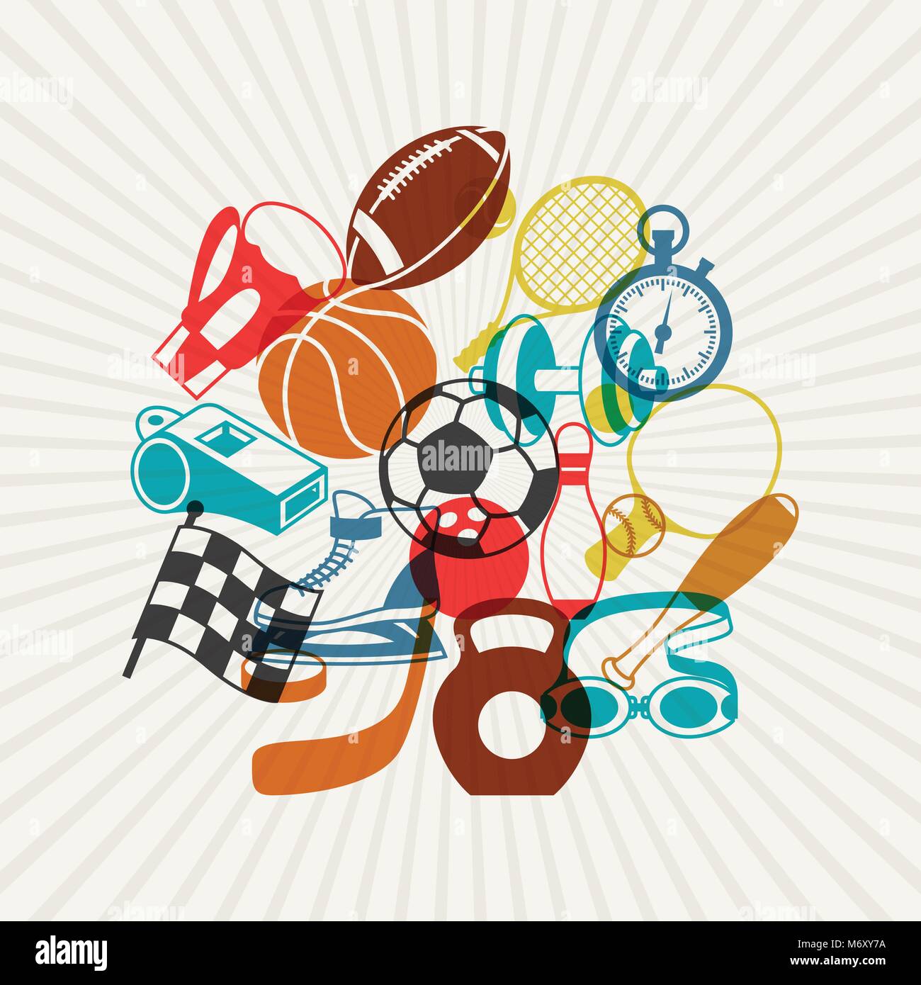 Sports Vector Background