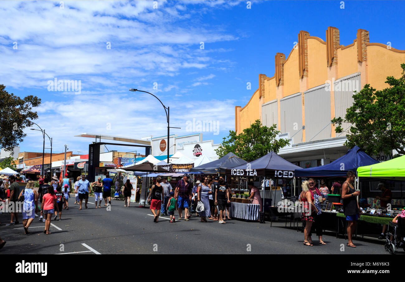 Redcliffe jetty markets hires stock photography and images Alamy