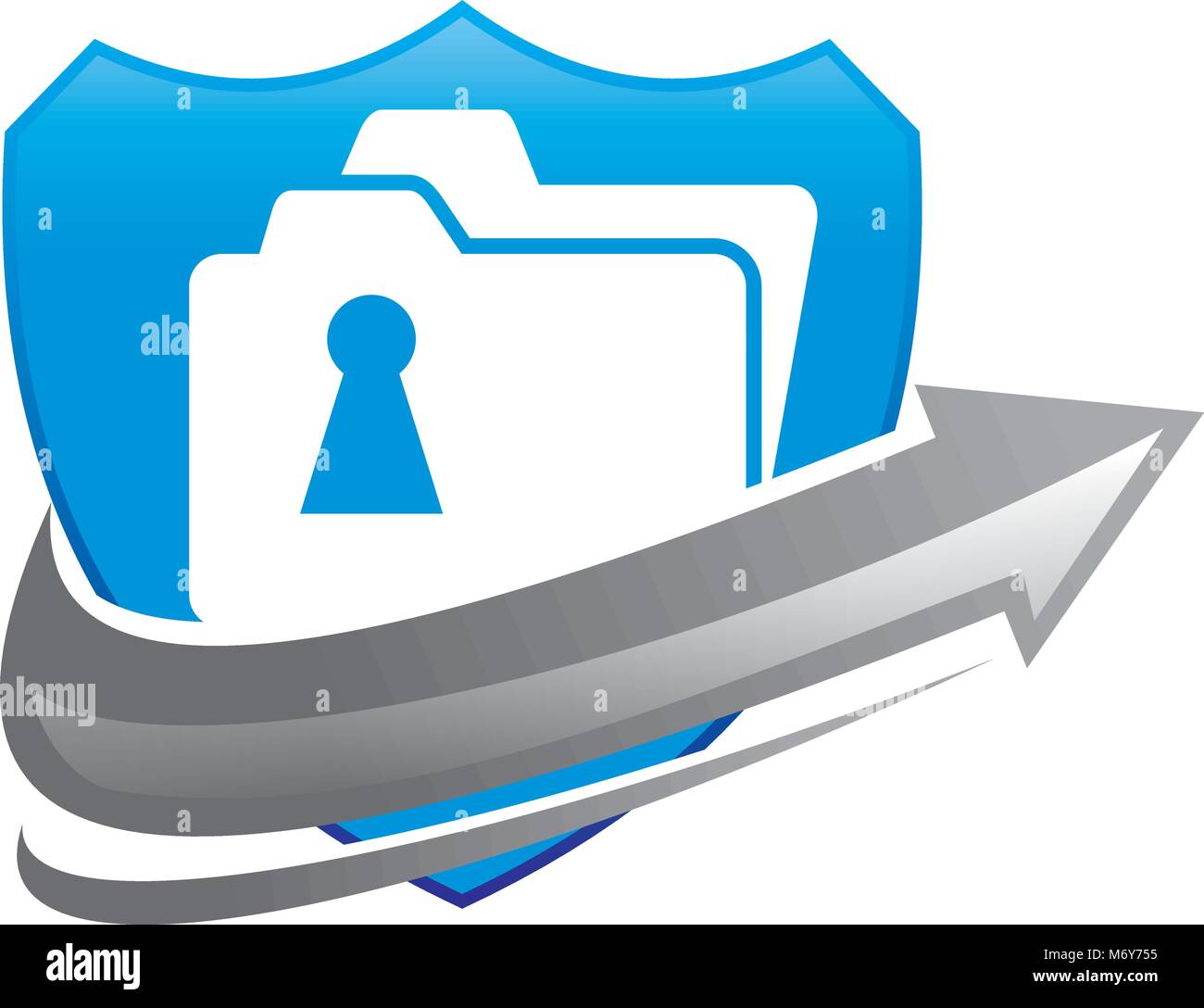 Data protection concept Stock Vector Image & Art - Alamy