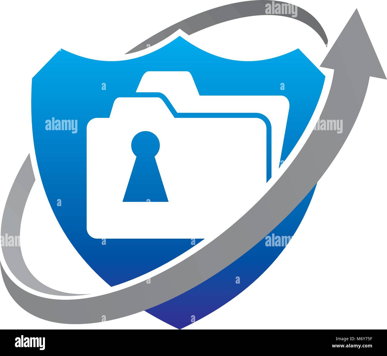 Data protection concept Stock Vector Image & Art - Alamy