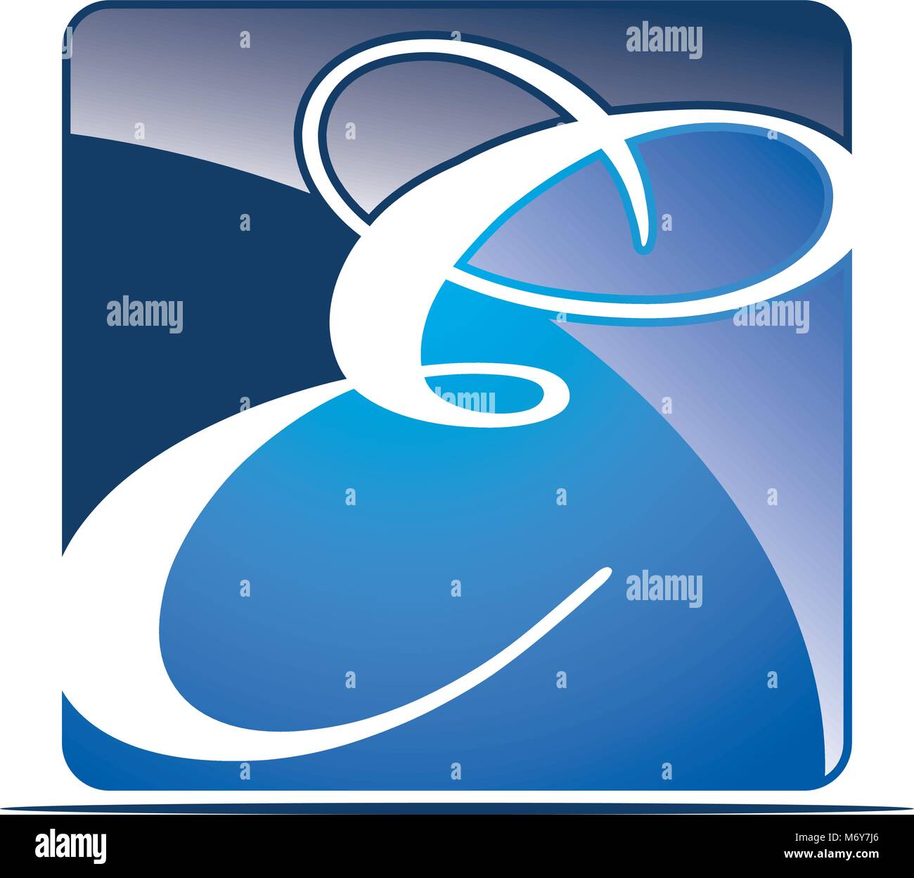 Letter E Logo Design Template Vector Stock Vector Image & Art - Alamy