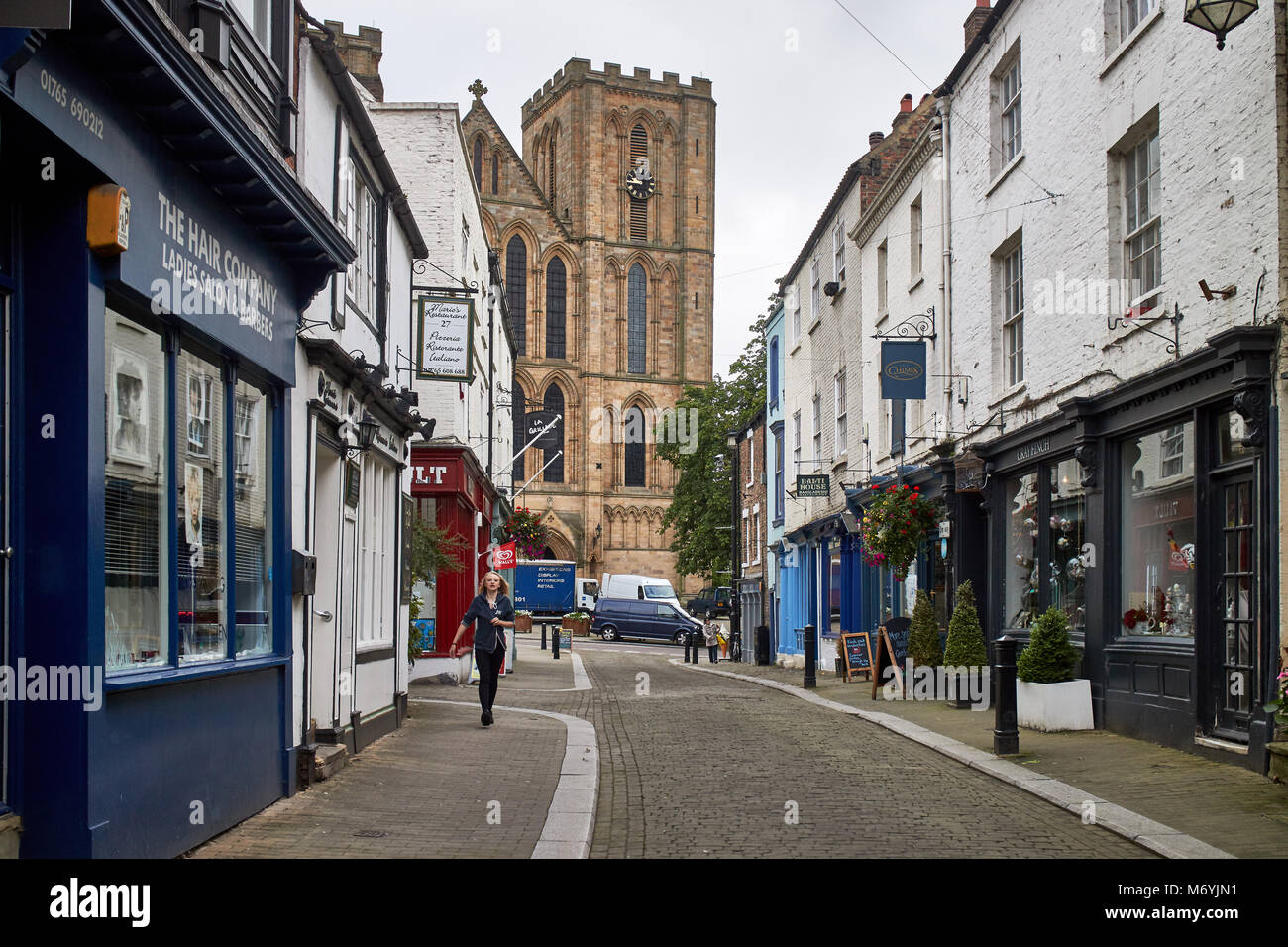 Eng Ripon England, NorthYorkshire, Ripon city , cathedral, anglican, gothic style ...