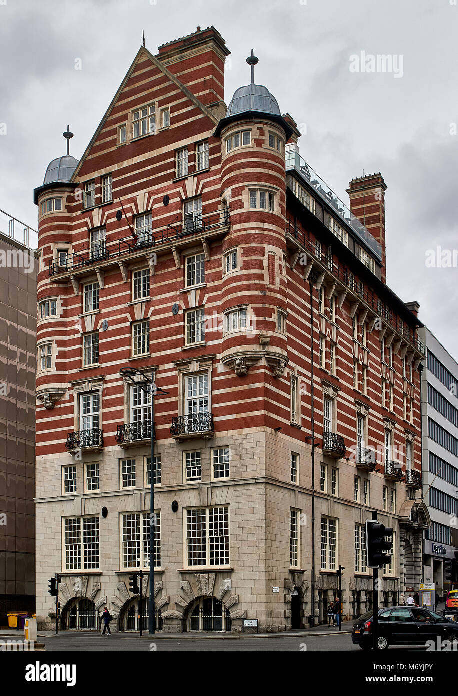 England, Merseyside, Liverpool city, Albion House Stock Photo Alamy