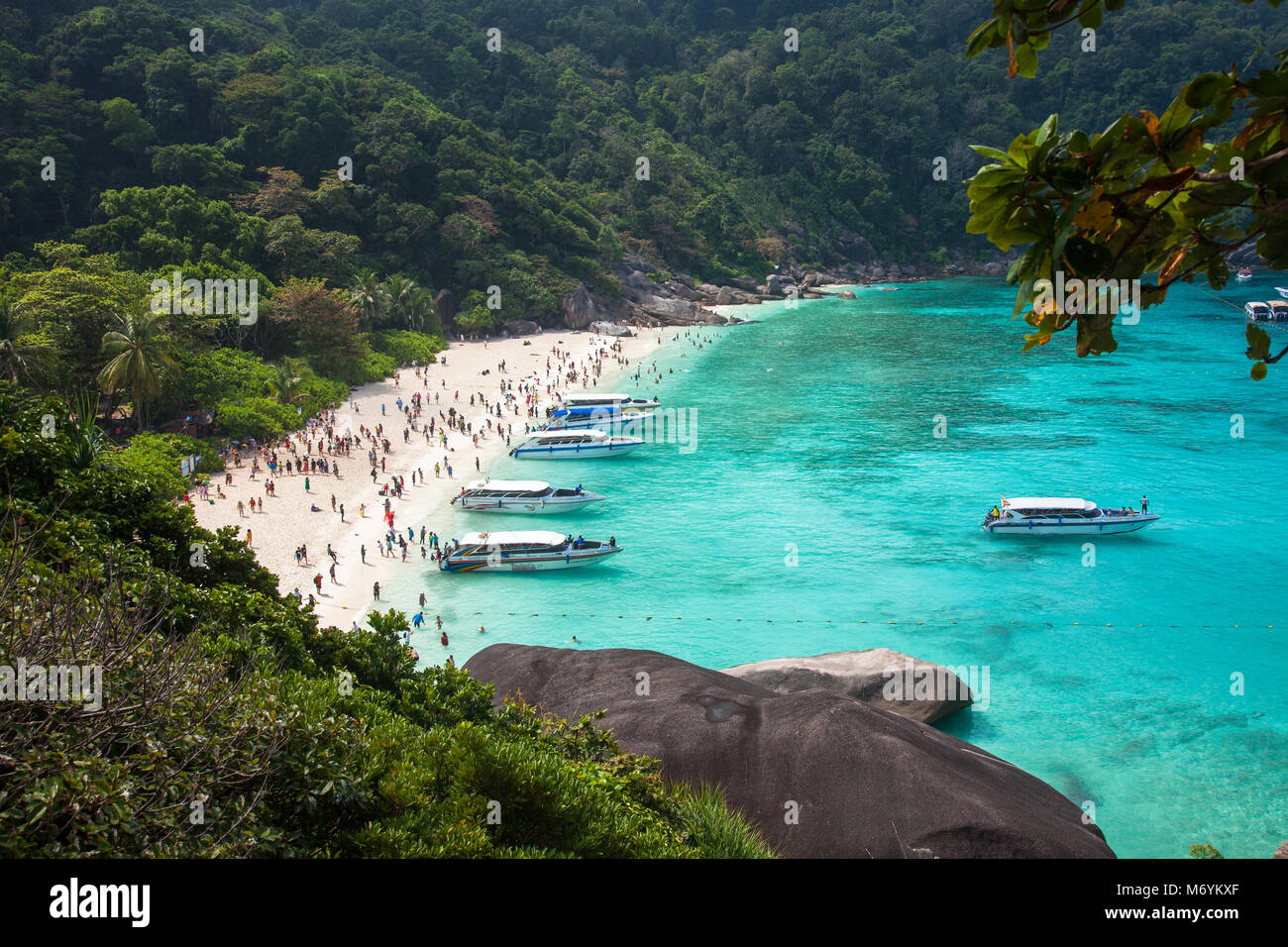 Similan island beach near Phuket in Thailand Stock Photo - Alamy