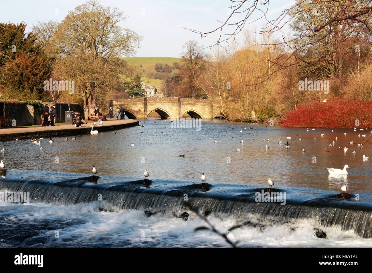 bakewell derbyshire Stock Photo