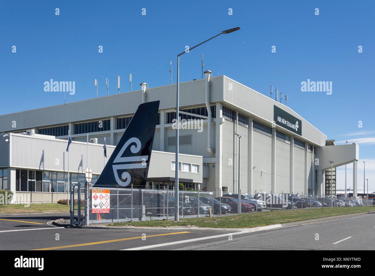 Air New Zealand engineering and maintenance hangar, Orchard Road