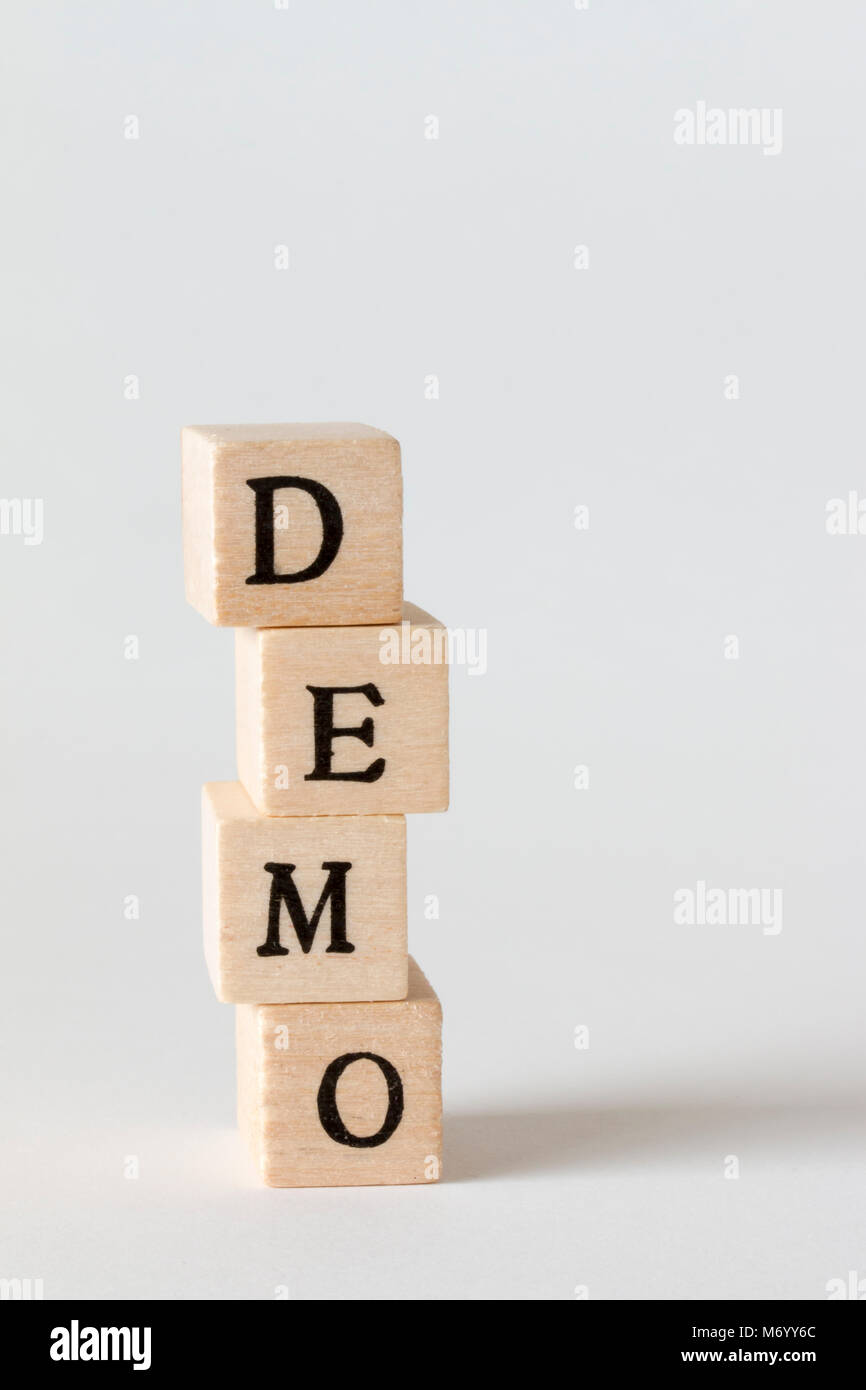 Demonstration sample hi-res stock photography and images - Alamy