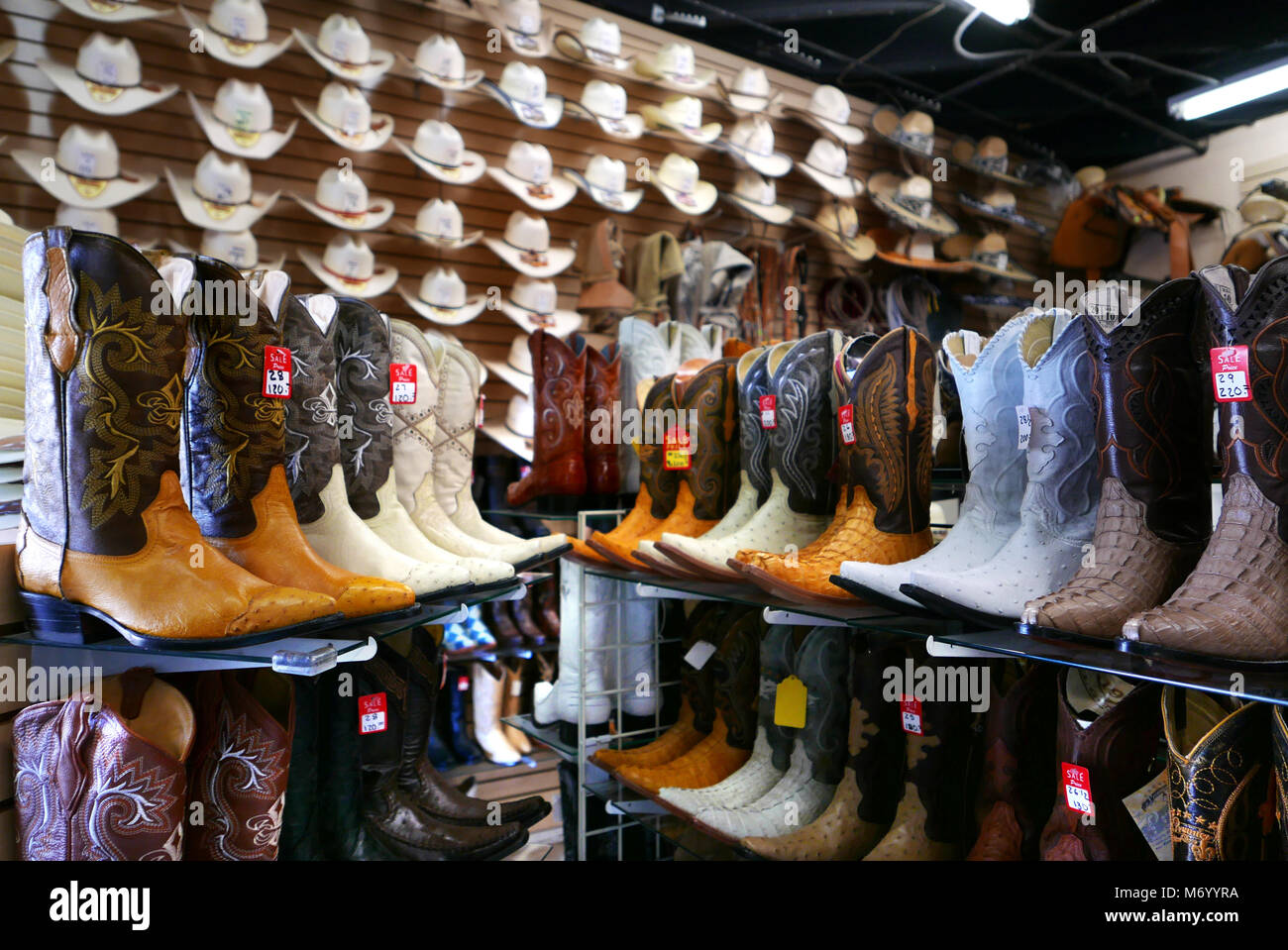 Mercado latino on edison highway bakersfield hires stock photography