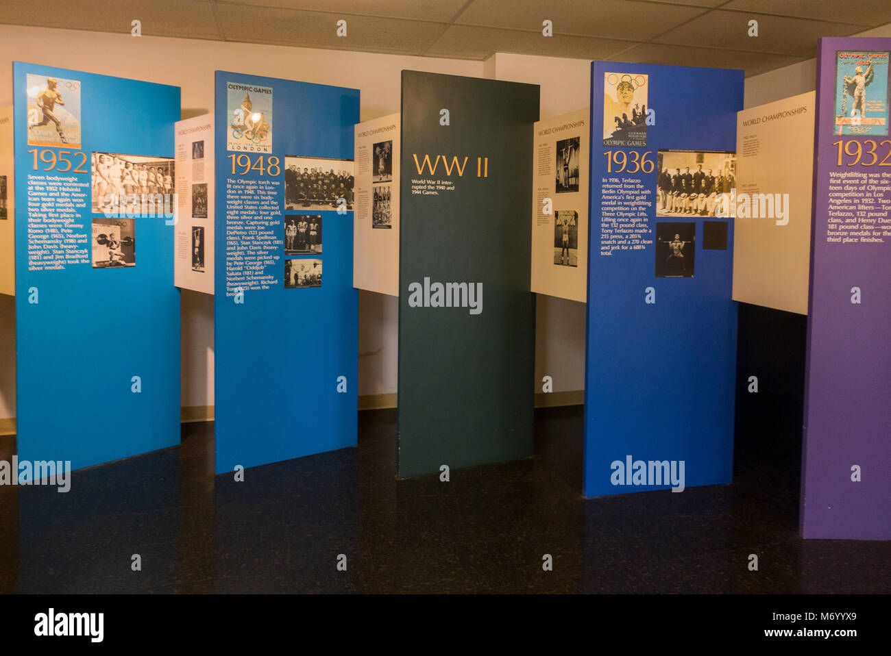 York Barbell weightlifting hall of fame in York PA Stock Photo Alamy
