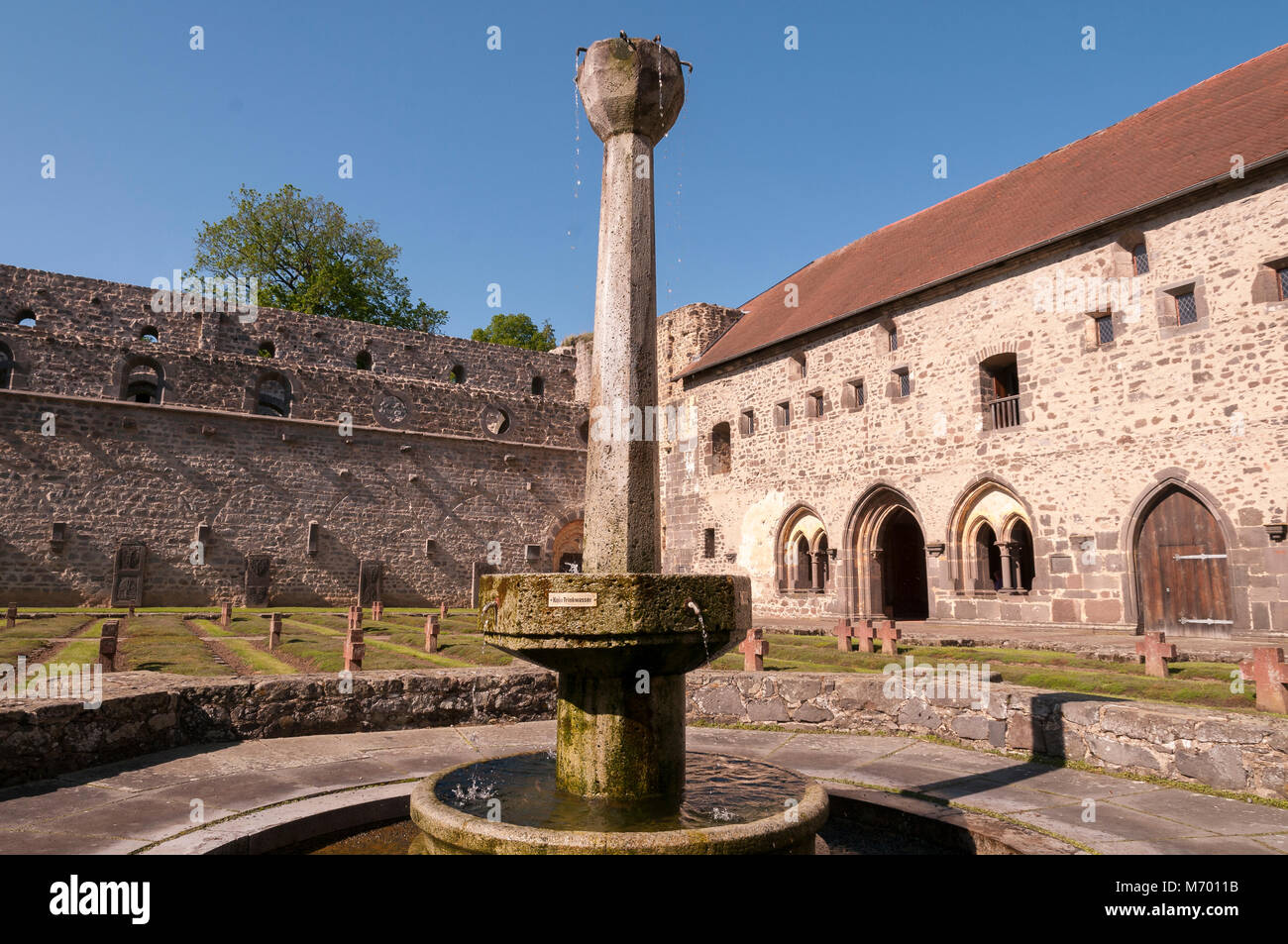 Kloster Arnsburg,  Hessen, Deutschland, Europa Stock Photo