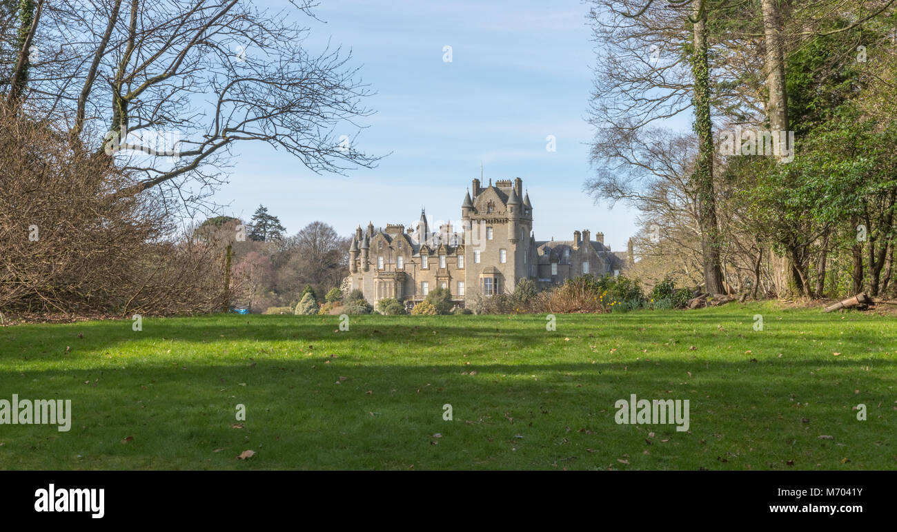 Lochinch Castle, Stranraer, Dumfries and Galloway, Scotland Stock Photo