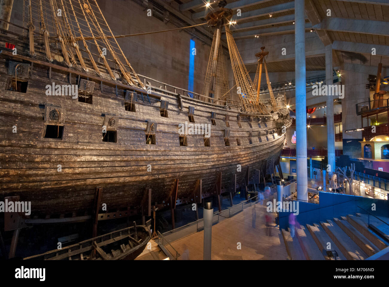 Vasa warship in Vasa Museum (Vasamuseet), Djurgården, Stockholm, Sweden  Stock Photo - Alamy