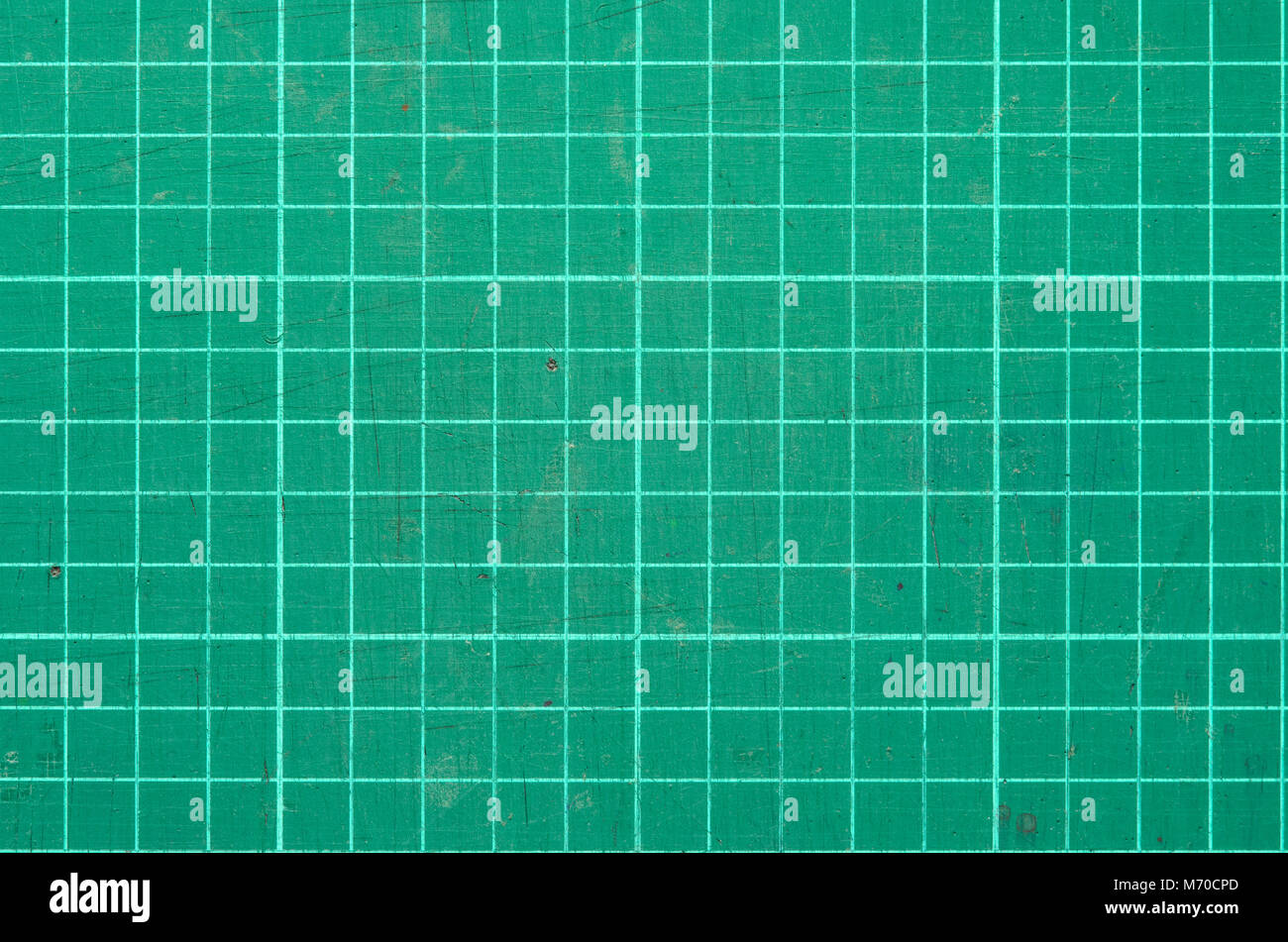 Texture of green scratched cutting mat Stock Photo Alamy
